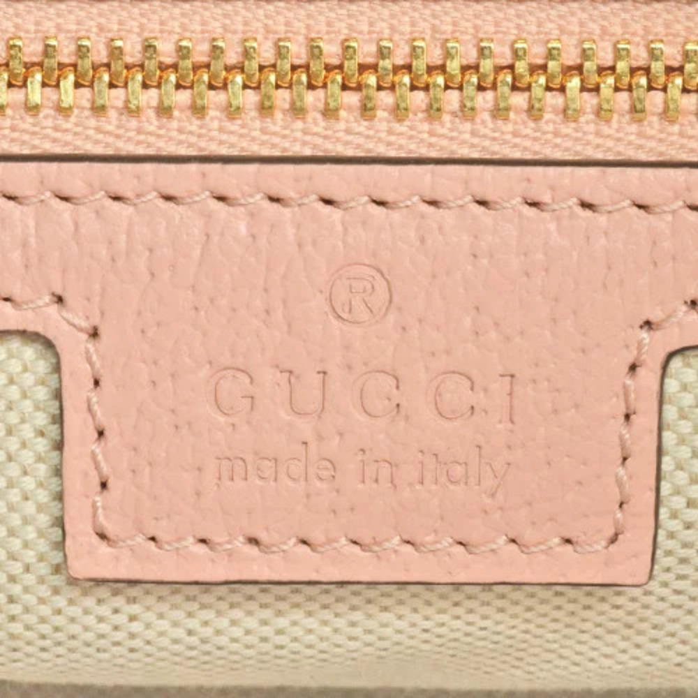 Gucci Ophidia Super Shoulder Bag GG Supreme Canvas Pink - Picture 6 of 7